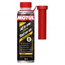 Комплексный очиститель топливной системы дизельных двигателей Motul All in one Ultra Diesel 300мл. 112132