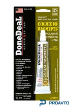 Водостойкий универсальный клей "Склею насмерть" янтарный (30 мл) Done Deal DD6650