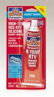 Герметик Rtv силикон термостойкий красн, 85гр