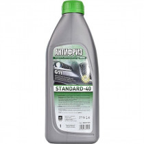 Антифриз "Дорожна карта" G11 STANDART-40 LONG LIFE (зелений) 1л/0,9 кг. 4802877304
