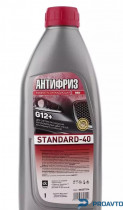 Дорожная карта Антифриз G12+ STANDART-40  LONG LIFE Красный  (0,9 кг.)