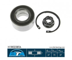 Комплект подшипника ступицы колеса BTA H1R023BTA
