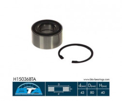 Комплект подшипника ступицы колеса BTA H15036BTA