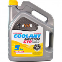 Антифриз AXXIS G12 Сoolant желтый -30°С 5л. AX-2008