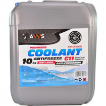 Антифриз AXXIS G11 Сoolant Синий -30°С 10л. AX-2012