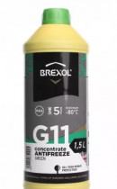 Антифриз BREXOL GREEN CONCENTRATE G11 -80C antf-029 1.5л