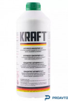 Антифриз Kraft Antifreeze Concentrate G11 Green, 1.5 л., KF118