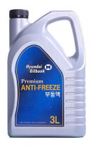 Антифриз-концентрат Hyundai/Kia 3 л, (зеленый) концентрат 100% OilBank 3л, 2030001