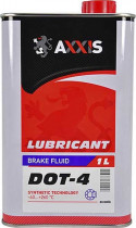 Тормозная жидкость AXXIS DOT 4 1л. AX-26461