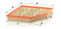 Воздушный фильтр MANN C31149
