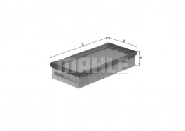 Воздушный фильтр KNECHT LX1576