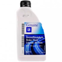 Жидкость тормозная GeneralMotors dot 4, BRAKE FLUID, 1л 93160364
