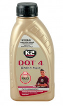 Тормозная жидкость K2 Turbo DOT-4 Brake Fluid T1041 500мл