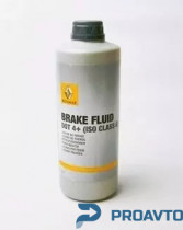 Тормозная жидкость Renault Brake Fluid DOT 4, 500мл, 7711575504
