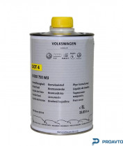 Жидкость тормозная dot 4, BRAKE FLUID, 1л, B000750M3