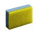 Губка для ухода за пластиковыми поверхностями