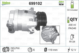 Компрессор VALEO 699102