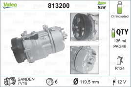 Компрессор VALEO 813200