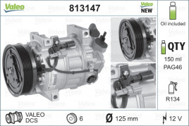Компрессор VALEO 813147