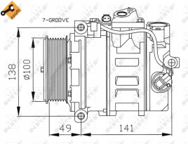 Компрессор NRF 32216
