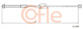 Тросик COFLE 11.5449