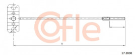 Тросик COFLE 17.2606