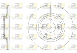 Тормозной диск ROADHOUSE 61514.10