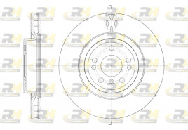 Тормозной диск ROADHOUSE 61576.10