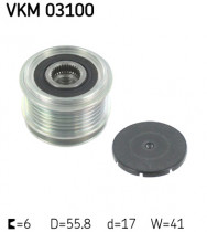 Механизм свободного хода генератора SKF VKM 03100