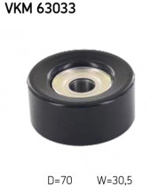 Паразитный / ведущий ролик SKF VKM 63033