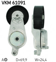 Натяжной ролик SKF VKM 61091