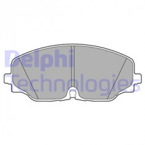 Комплект тормозных колодок, дисковый тормоз DELPHI LP3543