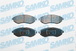 Комплект тормозных колодок, дисковый тормоз SAMKO 5SP1080
