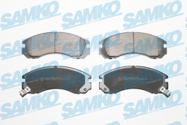 Комплект тормозных колодок, дисковый тормоз SAMKO 5SP578