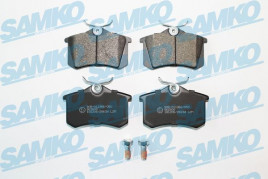 Комплект тормозных колодок, дисковый тормоз SAMKO 5SP634