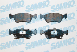 Комплект тормозных колодок, дисковый тормоз SAMKO 5SP709