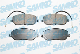 Комплект тормозных колодок, дисковый тормоз SAMKO 5SP831