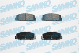 Комплект тормозных колодок, дисковый тормоз SAMKO 5SP876