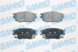 Комплект тормозных колодок, дисковый тормоз SAMKO 5SP877