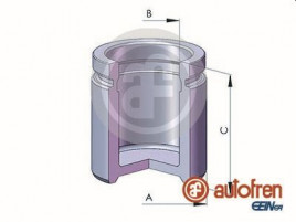 Поршень, корпус скобы тормоза AUTOFREN SEINSA D02520