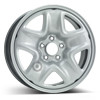Стальные диски ALCAR Toyota 17x6,5 PCD5x114,3 ET39 60,1 Silver