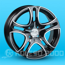 Литые диски Aleks KC0404 15x6,5 PCD4x100 ET35 73,1 BF