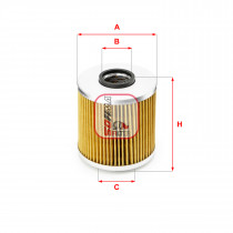 Масляный фильтр SOFIMA S 5541 PO