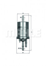 Топливный фильтр KNECHT KL 156/3