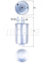 Топливный фильтр KNECHT KL 505