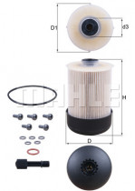 Топливный фильтр KNECHT KX 338/22D