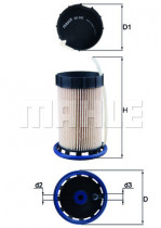 Топливный фильтр KNECHT KX492