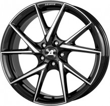 Литые диски ALUTEC ADX.01 18x8,5 PCD5x112 ET30 70,1 diamond-black front polished