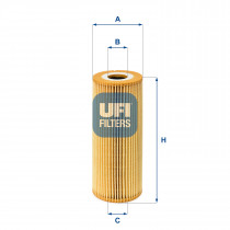 Масляный фильтр UFI 25.011.00