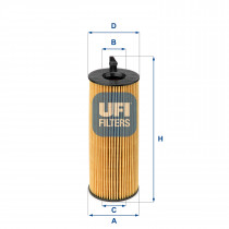 Масляный фильтр UFI 25.084.00